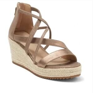 Eileen Fisher Wanda Espadrille Sandals. size 6 (fits 5.5 -6)